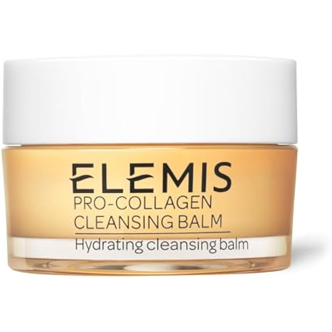 Elemis بلسم تنظيف برو كولاجين مزيل المكياج، منظف وجه مرطب، منظف زيت، مزيل مكياج زيت، تنظيف عميق - Image 1